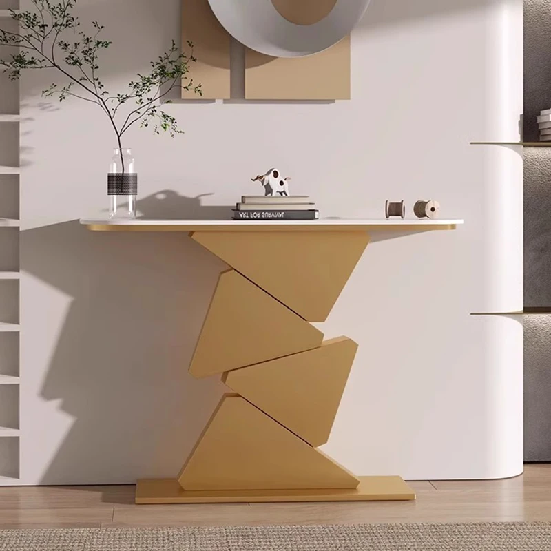Luxury Classic Console Table Beauty Storage Minimalist Modern Console Table Trendy Design Tavolo Soggiorno Home Furniture
