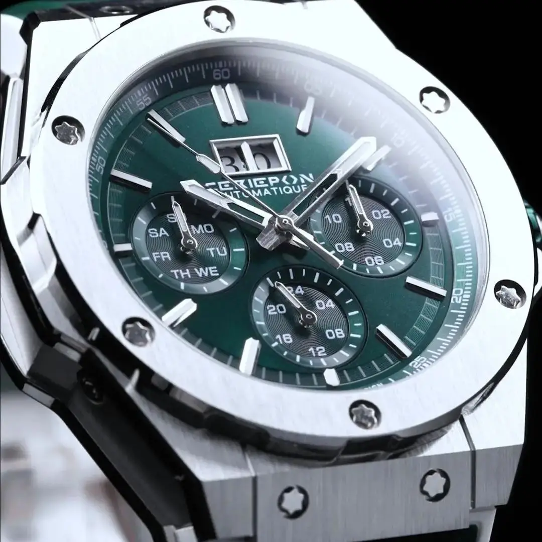 New Luxury Mens Automatic Watch Pagani Designs Mechanical Watches For Man Wristwatches Waterproof Movement Sapphire Reloj Homber
