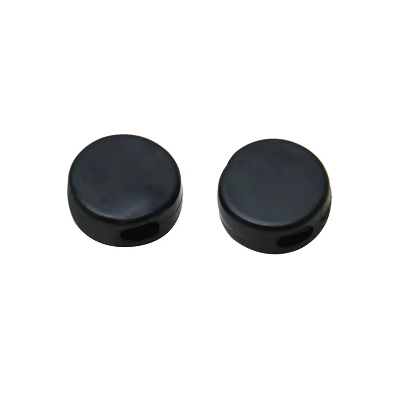 A pair of fixed small round oval solid circular earpiece glasses with anti-slip function - Detail 1