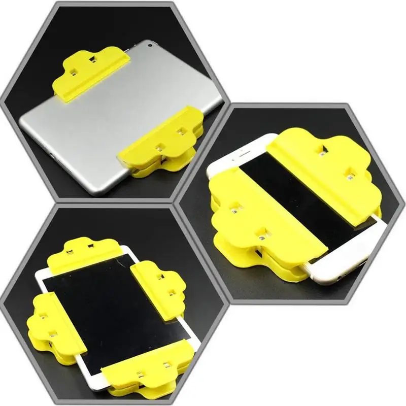 전화 화면 수리 클램프 프레임 고정 클램프 클립 홀더 성인을위한 견고한 보안 태블릿 핸드폰 프레임 고정 장치 액세서리