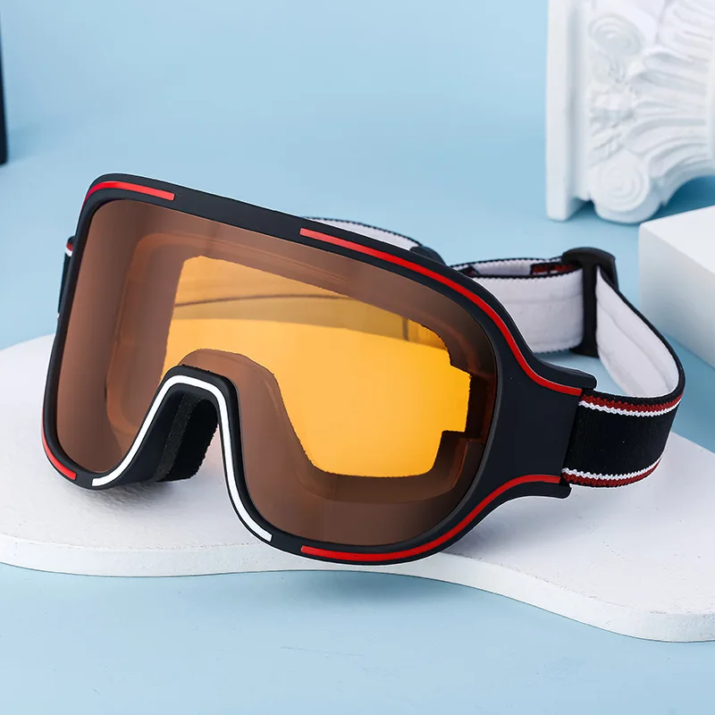 New European and American fashion snow sunglasses for men and women sports outdoor windproof ski goggles