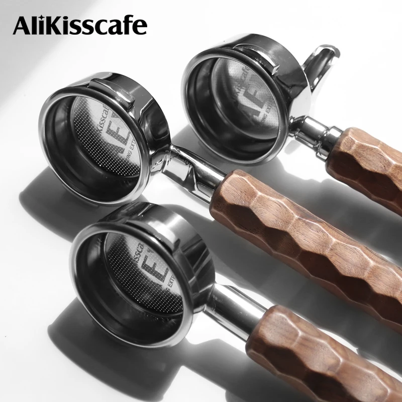 

58 мм бездонный портафильтр для кофе, голый двойной носик для E61 Gaggia Hibrew H10a Nuova, аксессуары для эспрессо-машин, инструмент для бариста