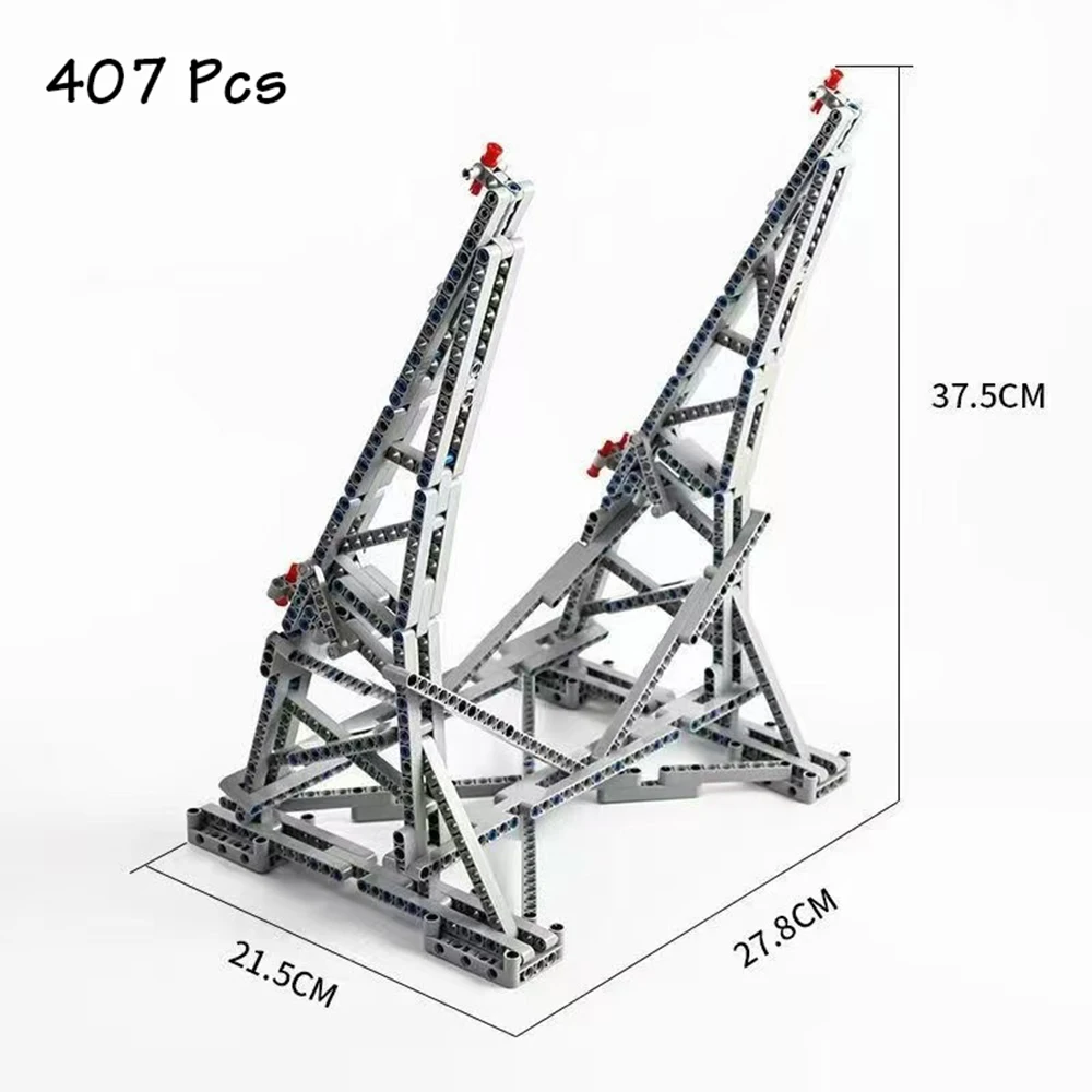 MOC-10219 Bracket Bricks Set Staedy Support Display Stand Foothold for Millennium 75192 Falcon Building Blocks Model DIY Toys