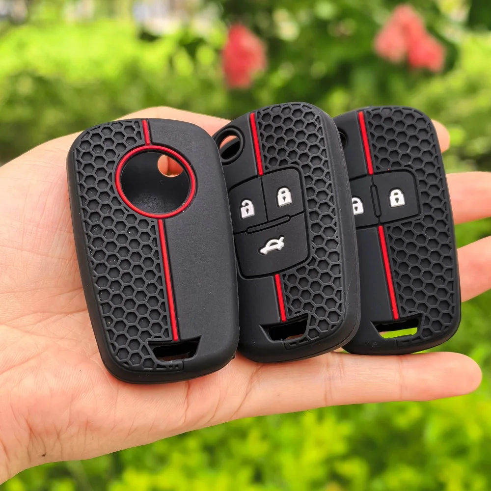 New Car Flip Key Case Cover Shell for Chevrolet Cruze Aveo Trax Sail Malibu Captiva Opel Vauxhall Astra J Corsa Insignia Mokka
