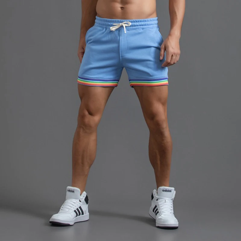 Summer Running Shorts Men Cotton Casual Sport Jogging Shorts Fashion Male Short Pants