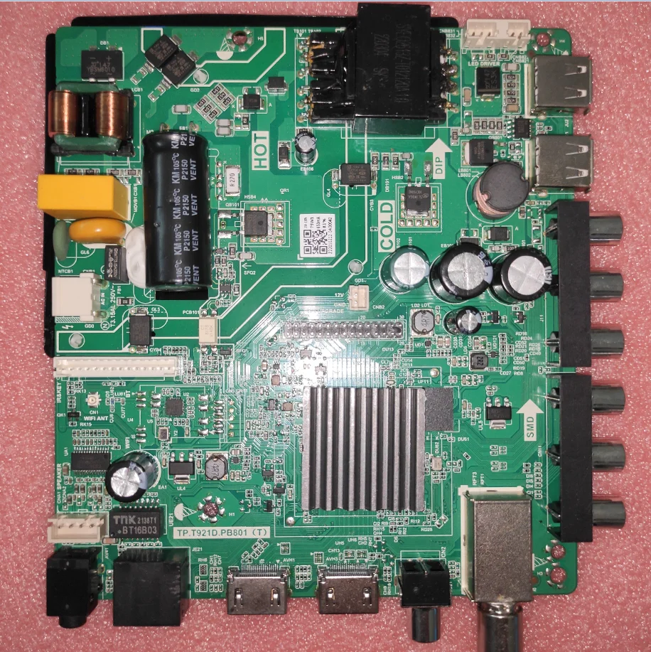 

TP.T921D.PB801(T) Three in one TV motherboard tested well for 35--110v 650ma 75w