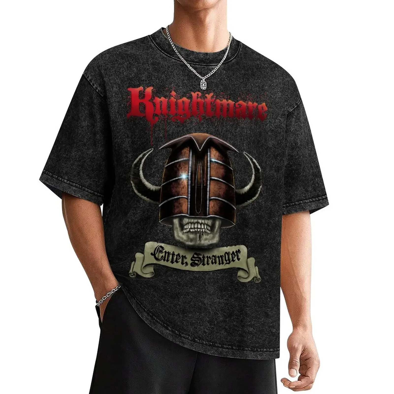 Knightmare - Enter, Stranger T-Shirt custom t shirt cute clothes man t shirt men graphic t shirts