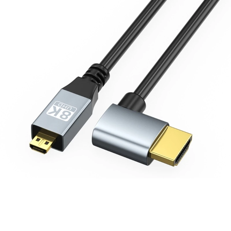 Kabel Video Fleksibel 1080p 8K60hz Video 6x2.3mm Ekstensi Kabel 10.5x2.5mm untuk Koneksi Mulus Ruang Kecil