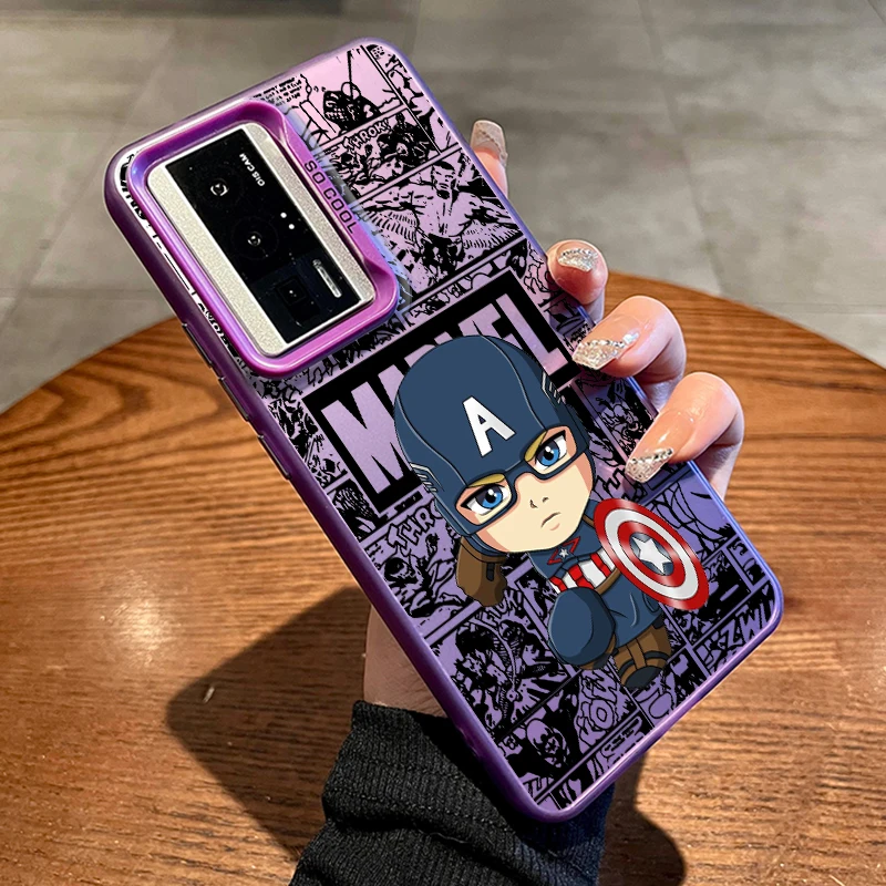 SpiderMan Deadpool Heroic Anime For Redmi Note 13 12 12S 11 11S 11E 10 10T 10S 9C 9T Pro Plus Max Lite 5G Colorful Silver Funda