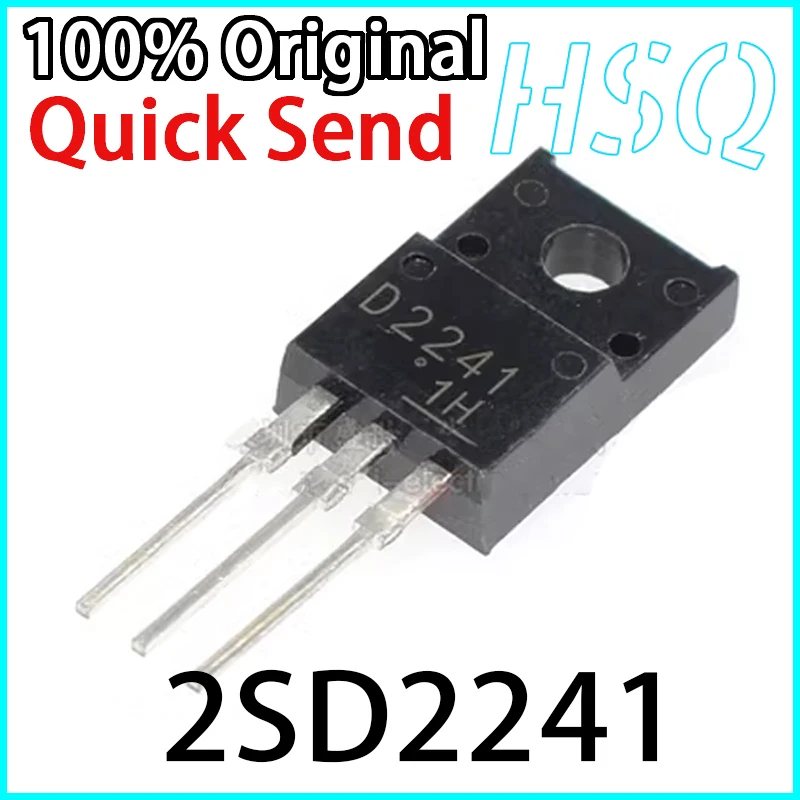 

5PCS New Original D2241 2SD2241 TO-220F NPN Power Transistor 4A100V in Stock