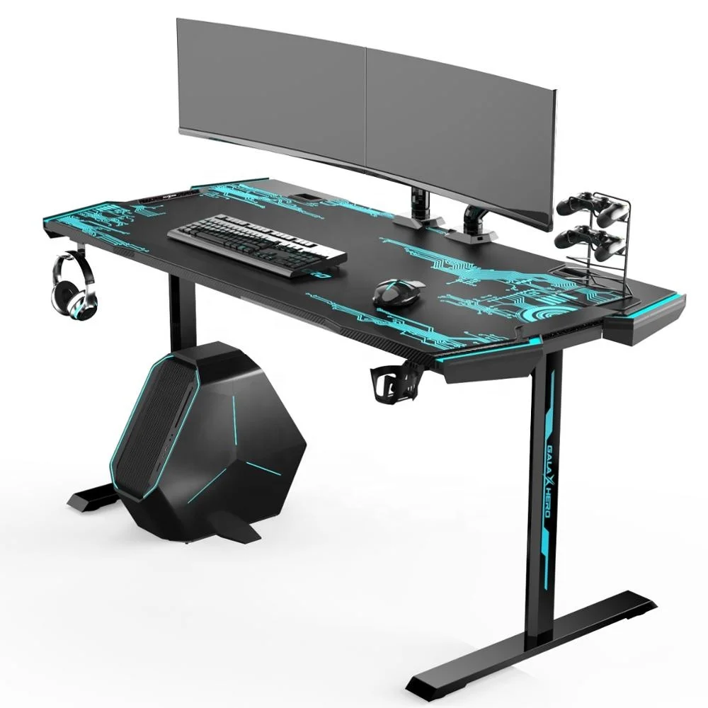 Internet Cafe E-sports Computer Table Desk Gaming Workstation Desk