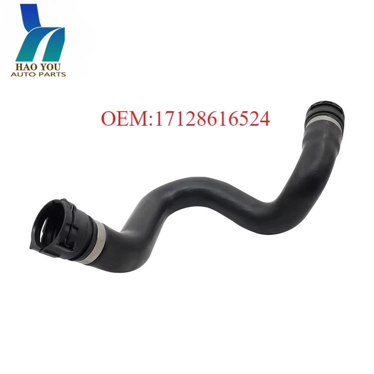 17128616524 Upper Right  Pipe Gates Curved Radiator Hose For BMW F20 1 Van GT 3 Touring 4 Coupe