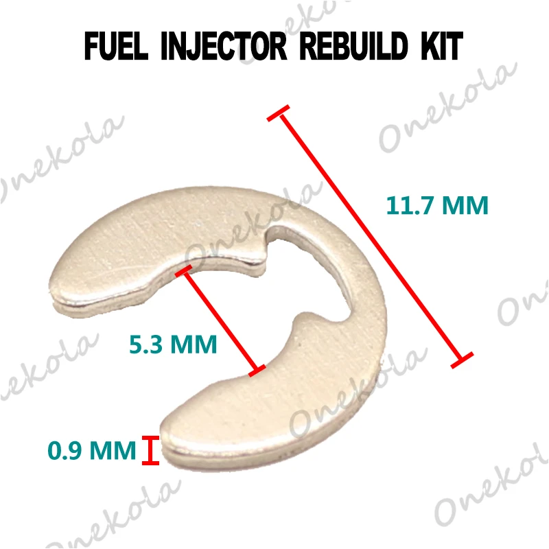 

500pieces Fuel injector sealing ring clip repair kit for Toyota Lexus RAV4 Avensis 1AZFSE 23250-28030 23250-31020 23250-46131