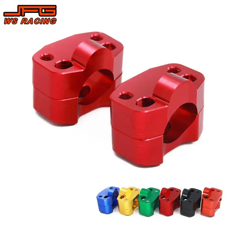 

CNC Handlebar Riser Motorcycles Accessories 1 1/8" Aluminum Handle Bar Mount Bracket For KTM HONDA YAMAHA SUZUKI Dirt Pit Bike