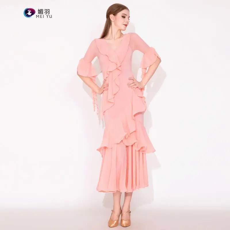 2025 Vrouw Nieuwe Moderne Dans Jurk Nationale Standaard Dans Ballroom Dans Wals Jurk My 940