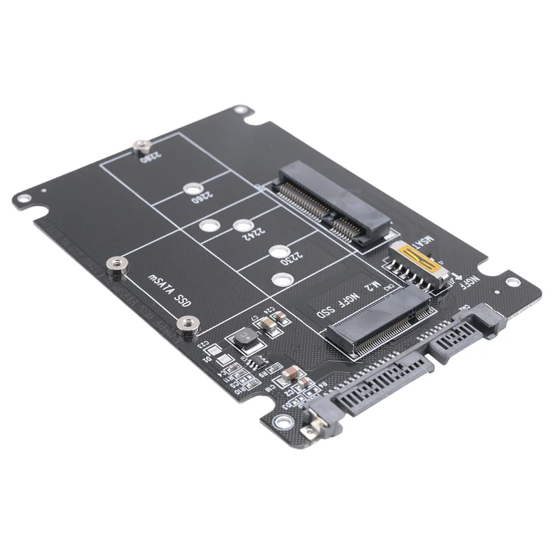 Адаптер M.2 NGFF MSATA в USB 3.0, конвертер, карта чтения с кабелем SATA, портативный флэш-накопитель, поддержка SATA SSD