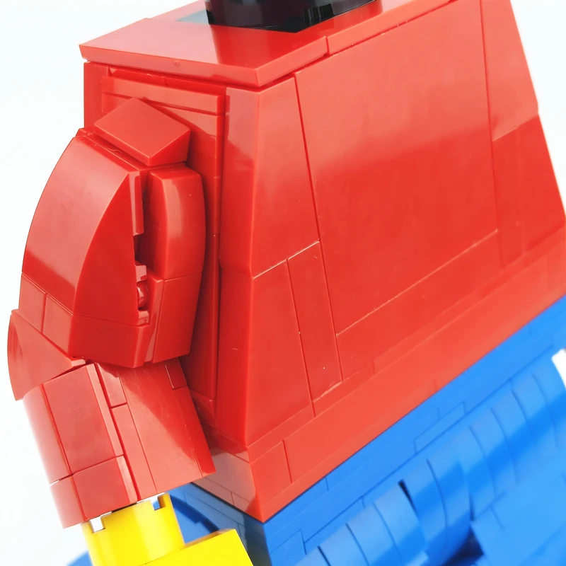 Nieuw Met Koffer Opgeschaald Groot Karakter Model Bouwstenen Montage Bricks Speelgoed Voor Kind Chrismas Geschenken Compatibel 40649