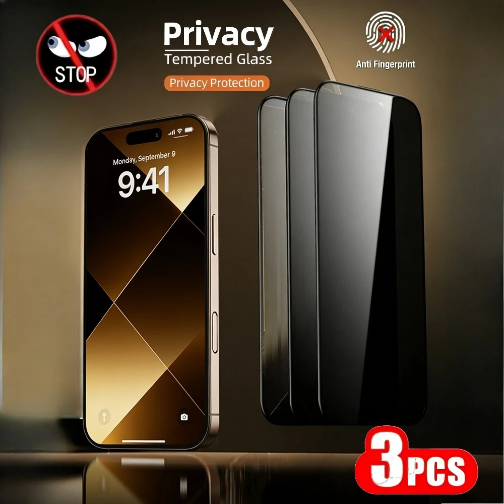 3Pcs Anti Spy Scree… - image