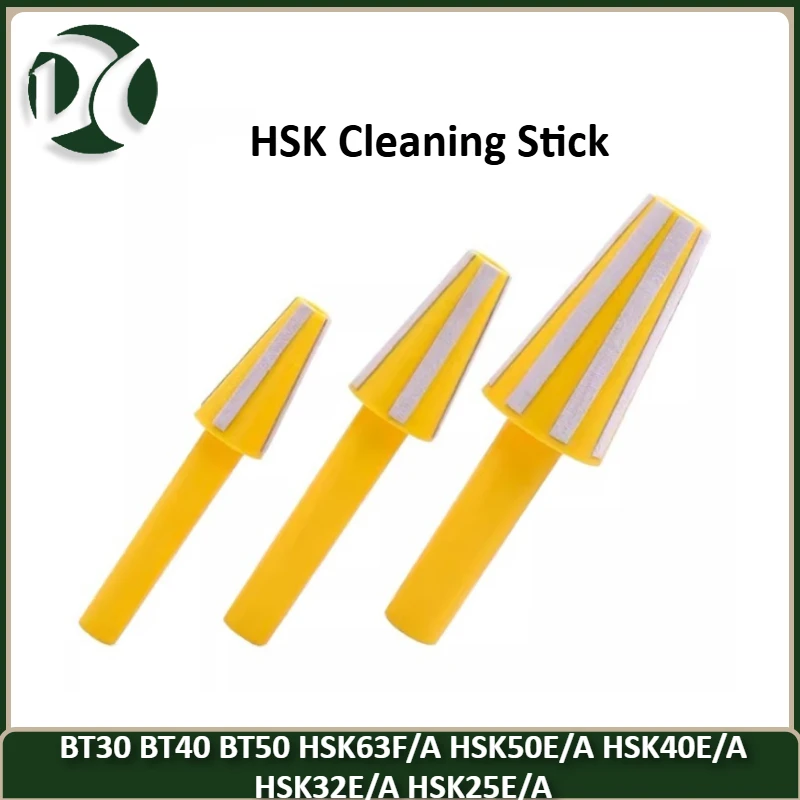 

Machining center spindle cleaning BT30 BT40 BT50 HSK63F/A HSK50E/A HSK40E/A HSK32E/A HSK25E/A CNC Taper Collet Wipe Cleaner
