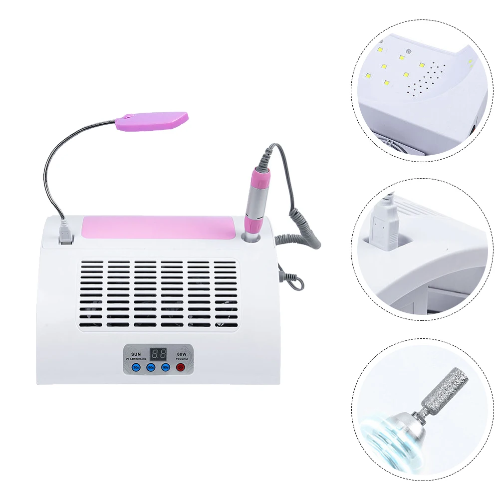 Nagelschleifmaschine, Polierer, Wachsbehandlung, tragbar, klein, heller Look, professioneller Nagel für den Heimgebrauch