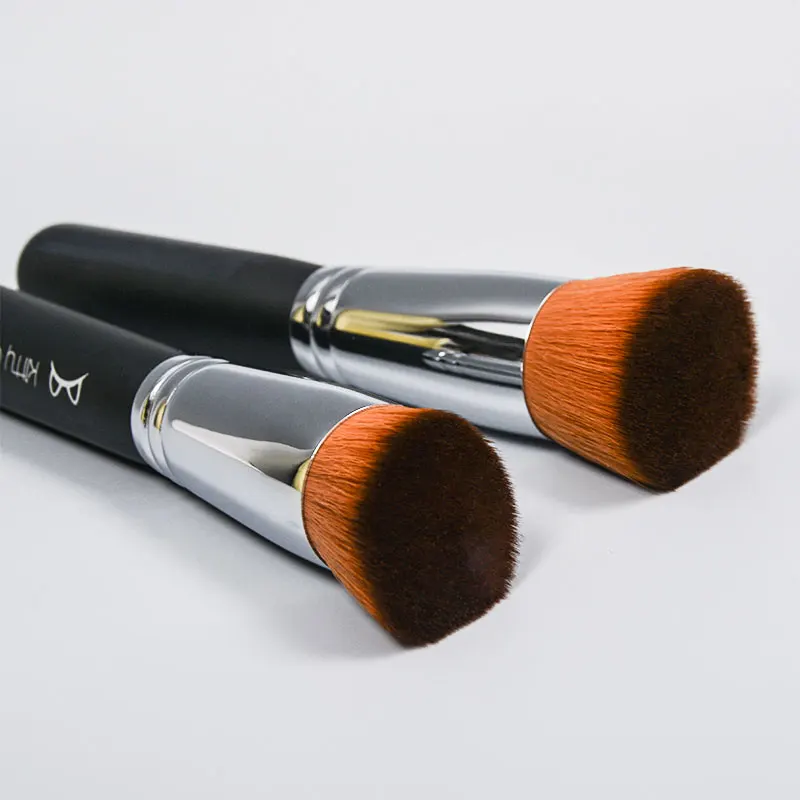 Foundation Makeup Brush Flat Top Face Brush Repair Brush Contour Brush For Liquid Cream Powder Buffing Kabuki Makeup Tools