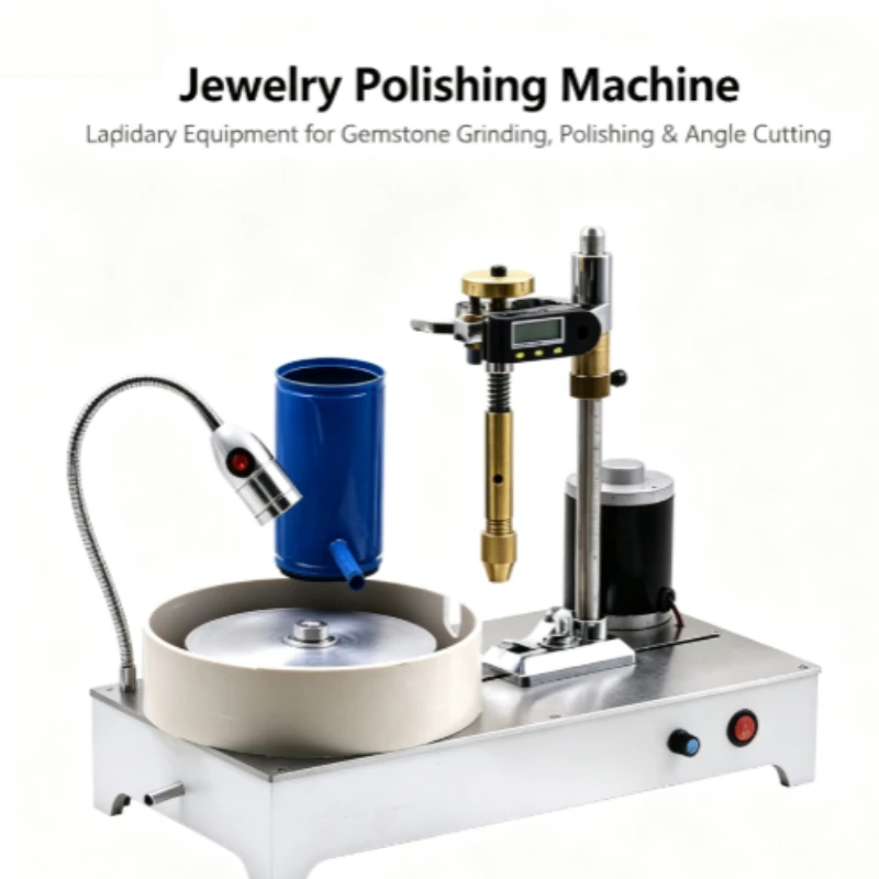 For Gem Faceting Angle Polishing Machine Jade Grinding Machine Diamond Stone Lapidary Equipment Goldsmith Jewelry Tools