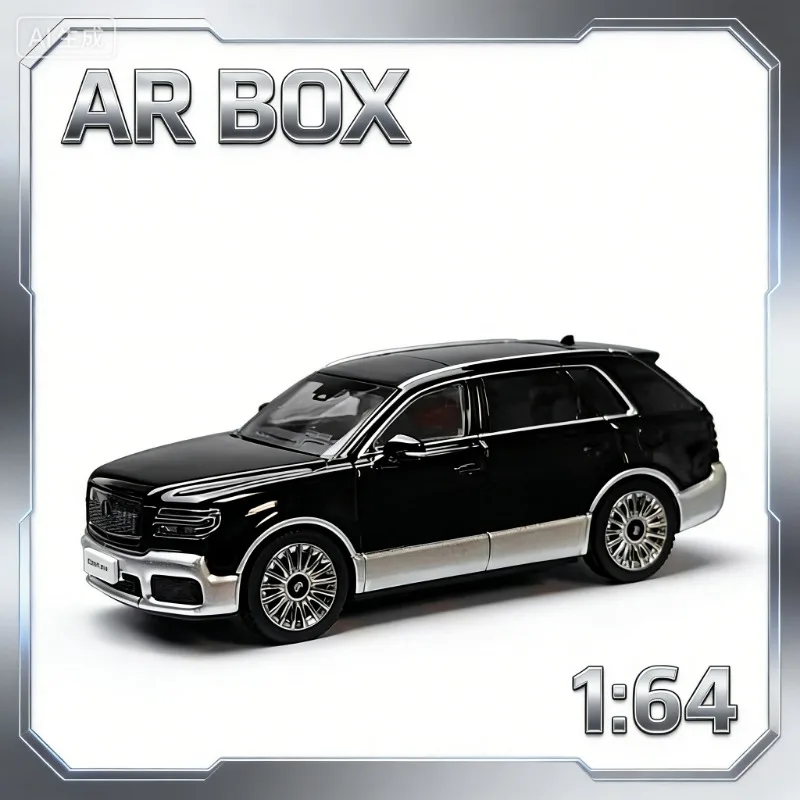 

AR Box 1:64 Toyota, литая модель из сплава, подарок для мальчиков, высококачественная статическая коллекционная модель для взрослых, праздничный подарок.