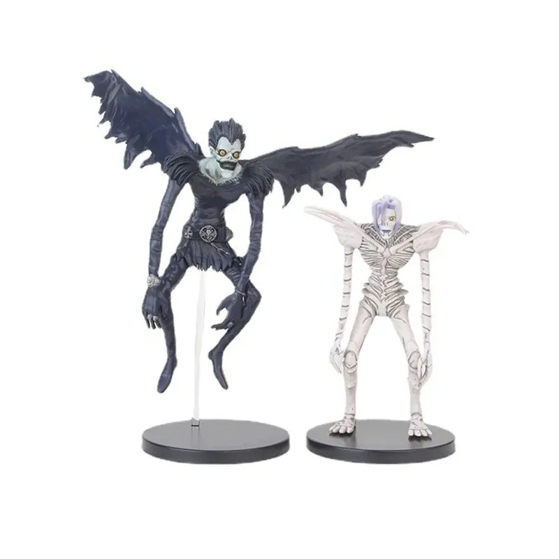 Anime Figure DEATH NOTE Yagami Light Ryuk MisaMisa PVC Standing Model Pose Static Doll ornamenti regalo scultura Q versione 9CM