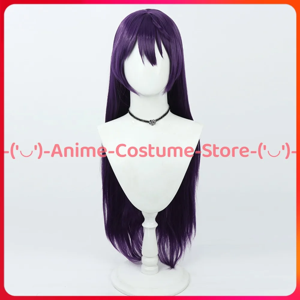 NIJISANJI VTuber Matsurizaka Douga 코스프레 가발 애니메이션 게임 캐릭터 할로윈 카니발 파티 가발 내열성 합성 머리카락