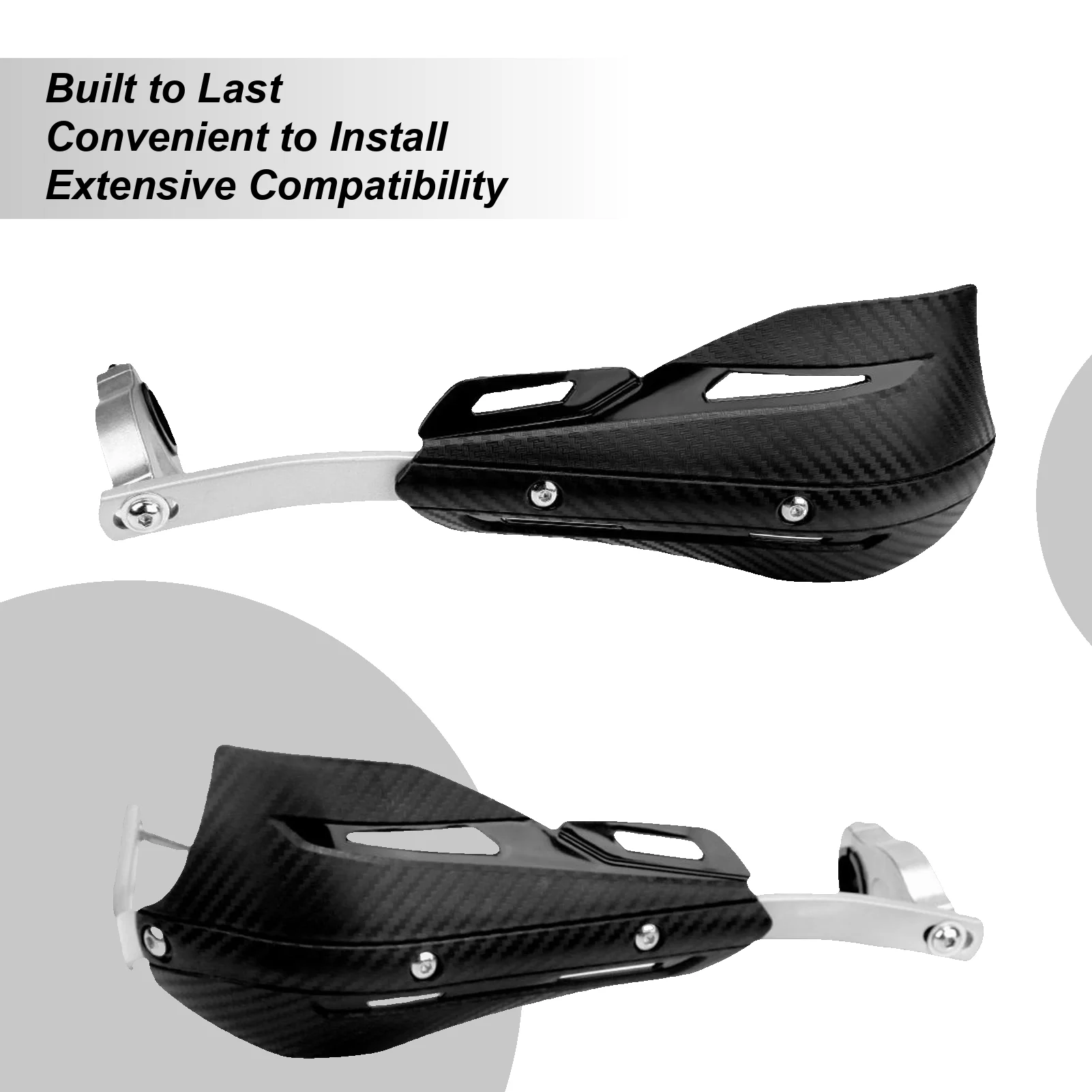 

Защитные ограждения для рук мотоцикла, 2 шт., защита для руля, детали для модификации для шоссе, городских поездок, езды на тропе, альпинизма