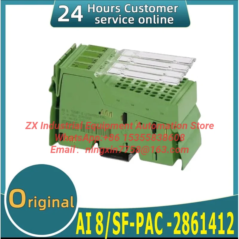 Brand new original IB IL AI 8/SF-PAC -2861412 analog input inline module.