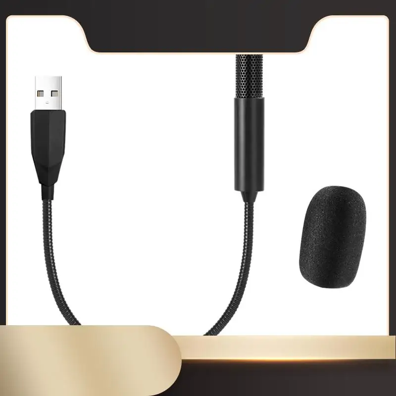 

USB-компьютерный микрофон, портативный мини-микрофон, проводной емкостный микрофон, караоке-микрофон для портативного ПК, простая установка-N36R