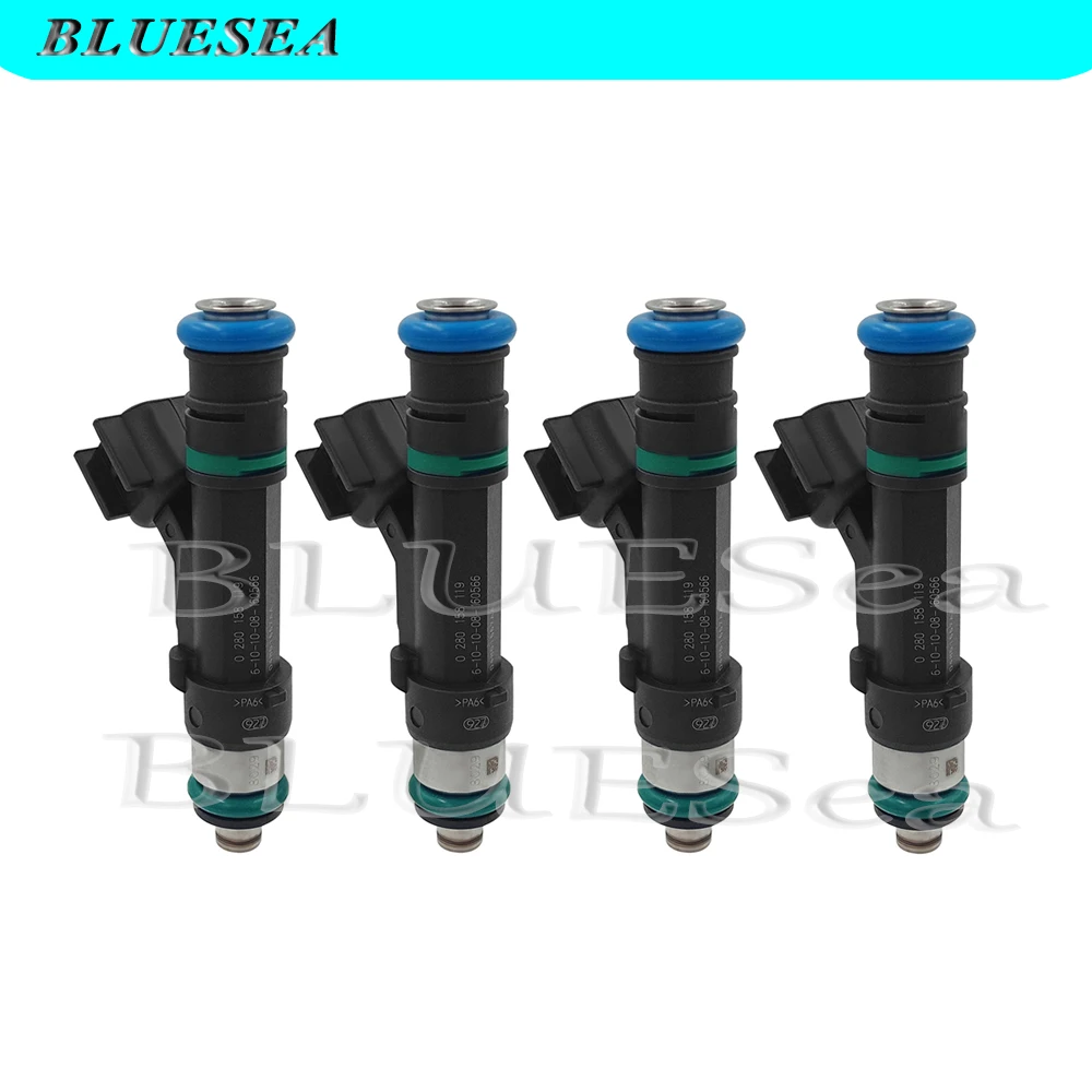 

0280 158 119 Set of 4 Injectors for 07-11 Chrysler 4861667AA, 04861667AA