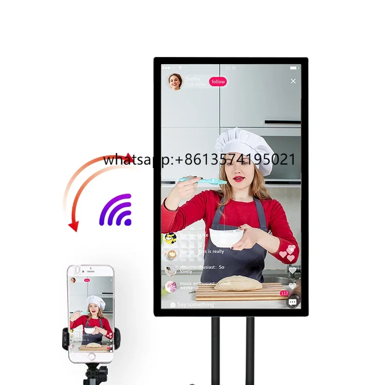 

TBig Screen LCD Touch Interactive Mobile Live Streaming Equipment For Tiktok Ins Youtube Live Show