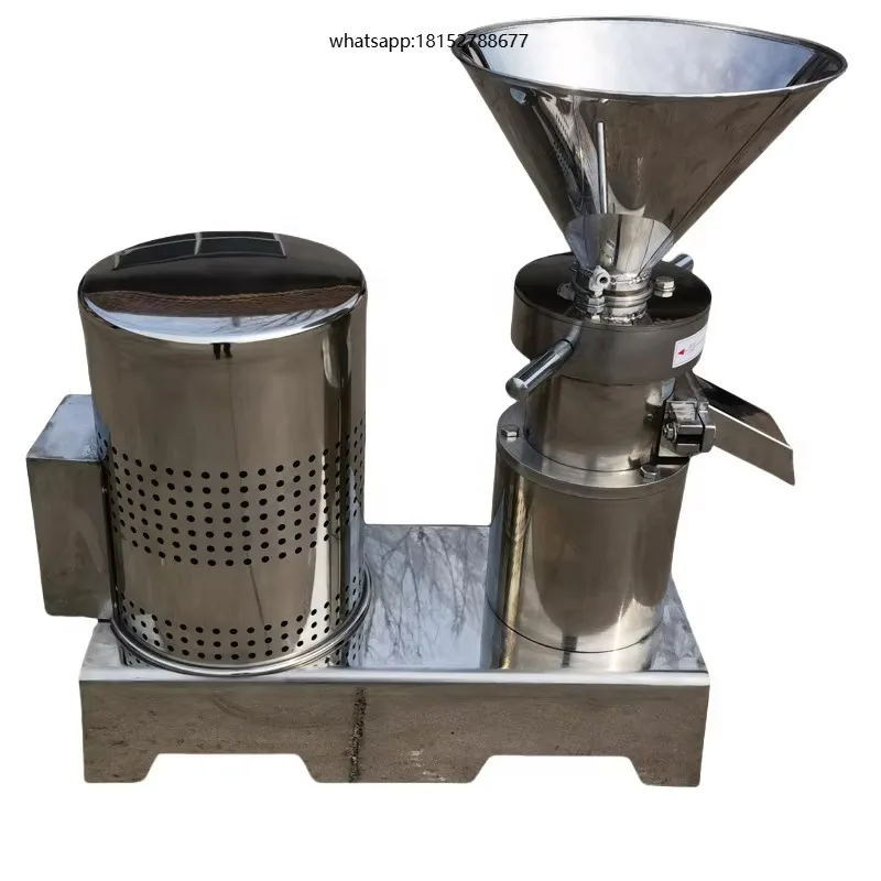 Commercial Electric Chocolate Nut Peanut Butter Making Machine  Colloidal Mill Peanut Grinding Machine