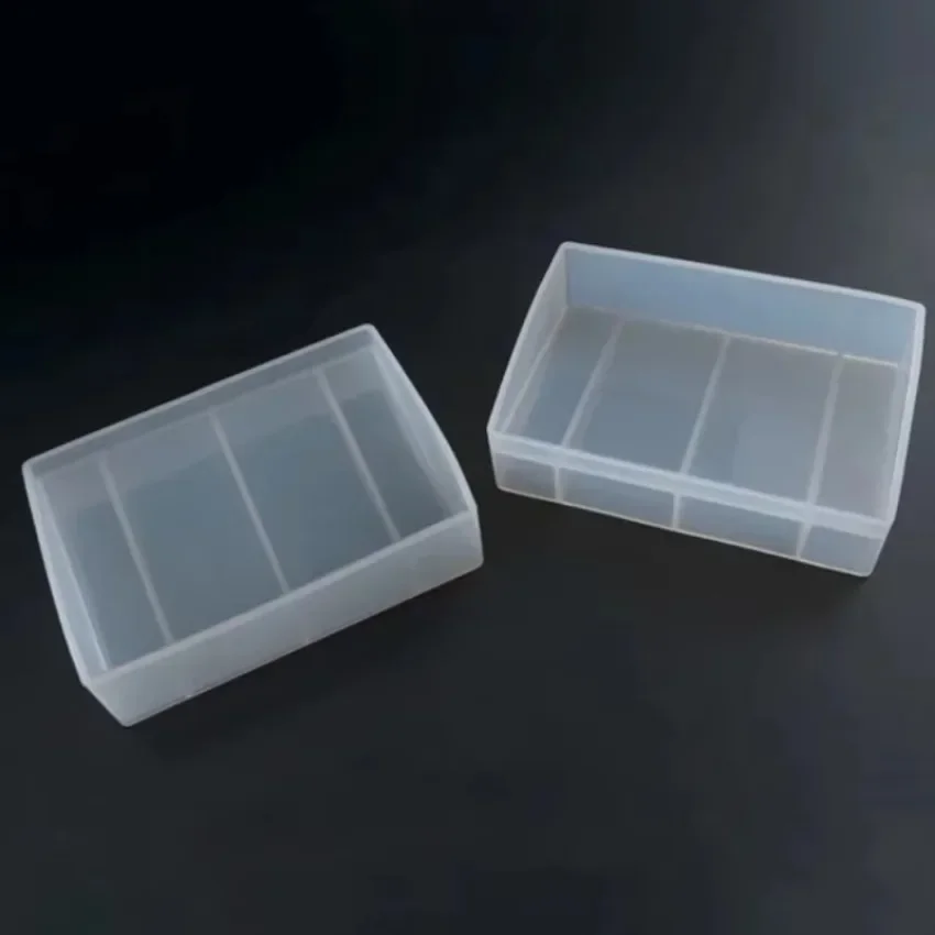 

Оптовая продажа, 1 шт., новый пластиковый прозрачный органайзер, чехол с драгоценными камнями и бусинами, контейнер для хранения, коробка для хранения, сделай сам, фоторамка, форма для эпоксидной смолы