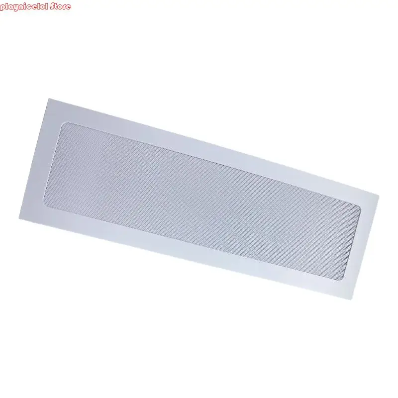 E8BA Twee magnetische pc -case stoffilters 12x24cm PVC -materiaalbevestiging voor onderhoud het CPU -koelsysteem