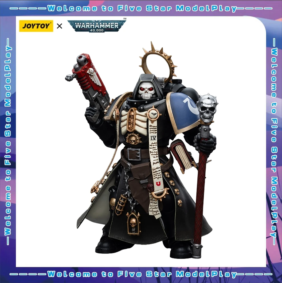 

【FS】 JOYTOY Warhammer 40K Ultramarines Primaris Chaplain Brother Varus, фигурки в масштабе 1/18, модели, игрушки, подарки, коллекция