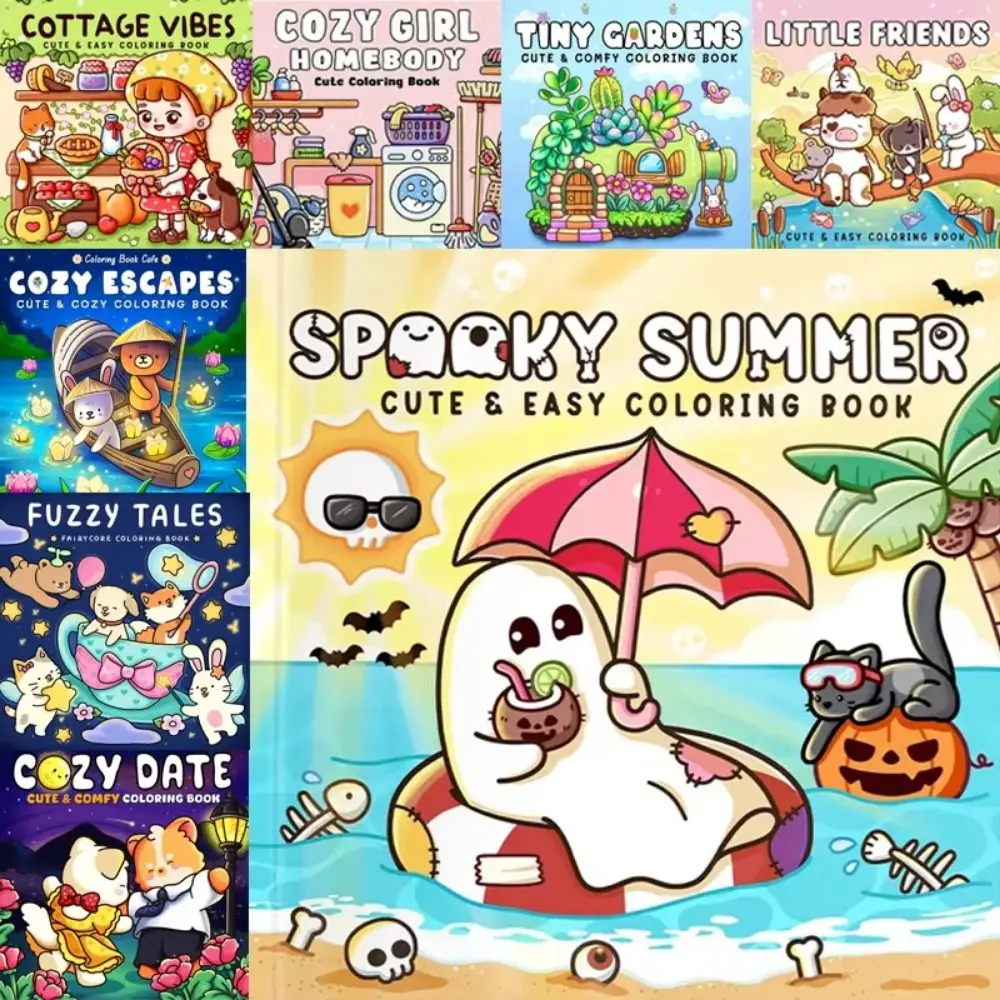 

Книжка-раскраска с героями мультфильмов «Жабенные дни», нечеткие сказки, раннее образование, граффити, копия, книга для эскизов, канцелярские принадлежности, очаровательная лягушка