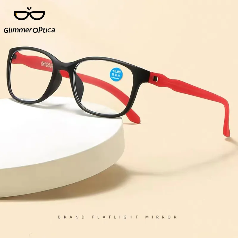 

TR90 Lightweight Flexible Blue light blocking Anti-fatigue Women's Men's Middle-aged and elderly Optical glasses