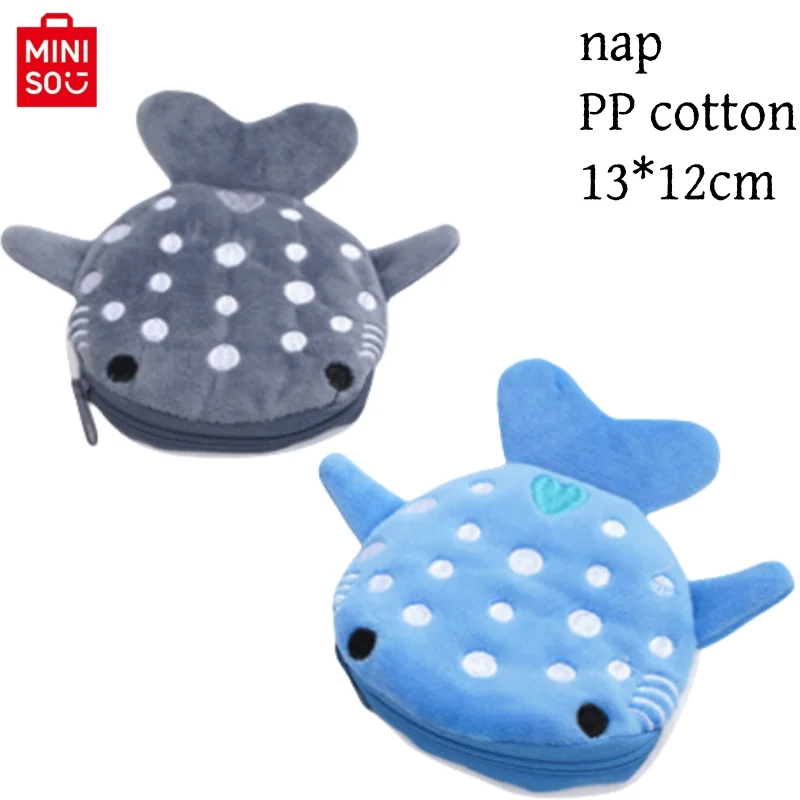 Neue Sharkshape Plüsch Geldbörse Nette Dekoration Anhänger Kleine Wale Brieftasche Kabel Paket Tier Brieftasche Kopfhörer Lagerung Tasche