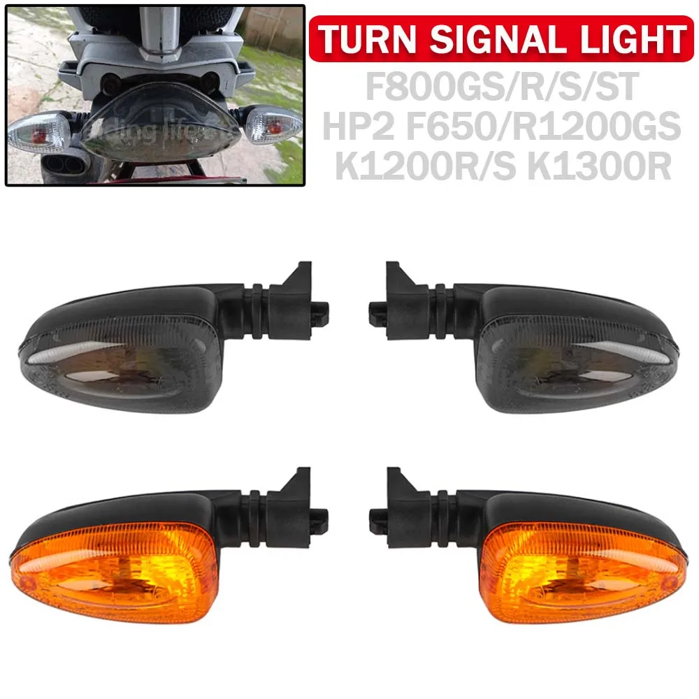 

For R1200GS OC Motorcycle Front Rear Turn Signal Light Indicator Blinker For BMW F800 ST K1200 GS/R/S HP2 Enduro F650GS K1300R