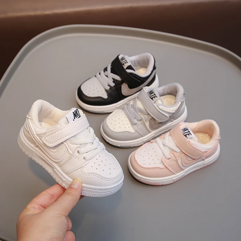 Fashion Hot Sales Children Casual Shoes Sports Classic Infant Tennis Baby Boys Girls Sneakers Lovely Kids Toddlers Shoes