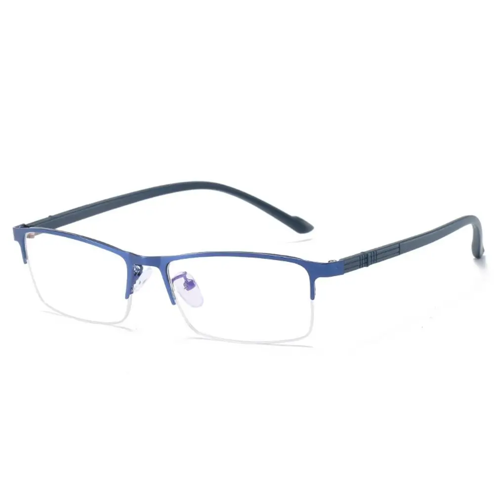 Blue Ray Blocking Anti-Blue Light Glasses Portable Ultralight Metal Computer Goggles Eye Protection Business Eyeglasses Office image 4