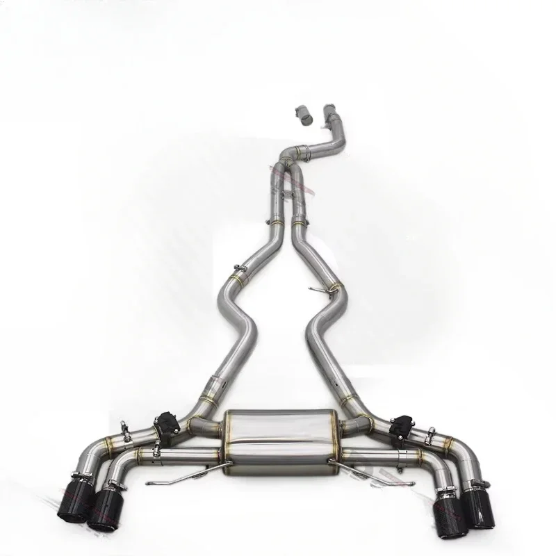 

Выхлопная система Valvetronic для BMW G20 M340i G22 M440i 3.0T 2019-2023, обновление качества глушителя Catback из нержавеющей стали