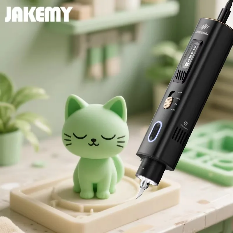 سكين القطع بالموجات فوق الصوتية بالجملة JM-Y10 لنموذج الحرف اليدوية الأوتوماتيكي الفعال لتشذيب الألعاب المطاطية بأسعار تنافسية