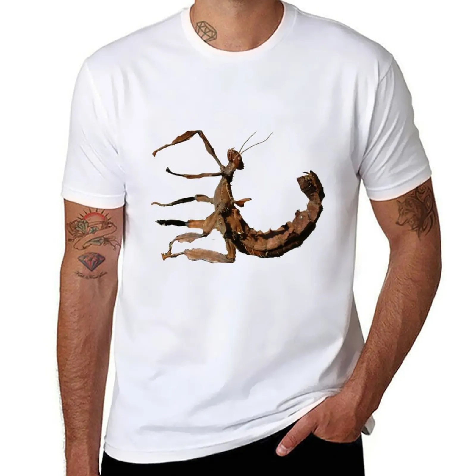 

Scorpion Stick Insect T-Shirt printed t shirts for man t shirt man casual T-Shirt
