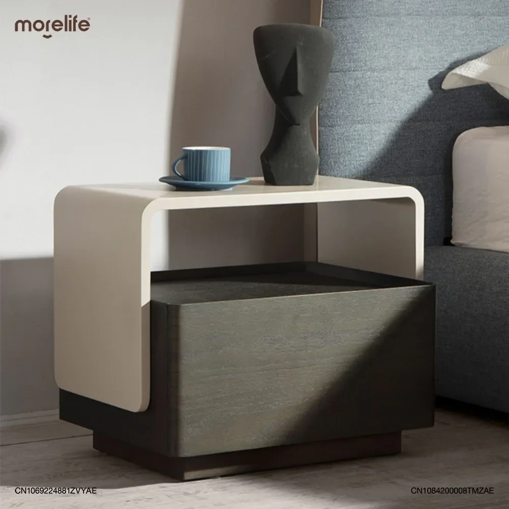 

Bedside Cabinet Simple Modern Small Home Bedroom Bedside Cabinet Italian Minimalist Designer Creative New Style Nightstands K01