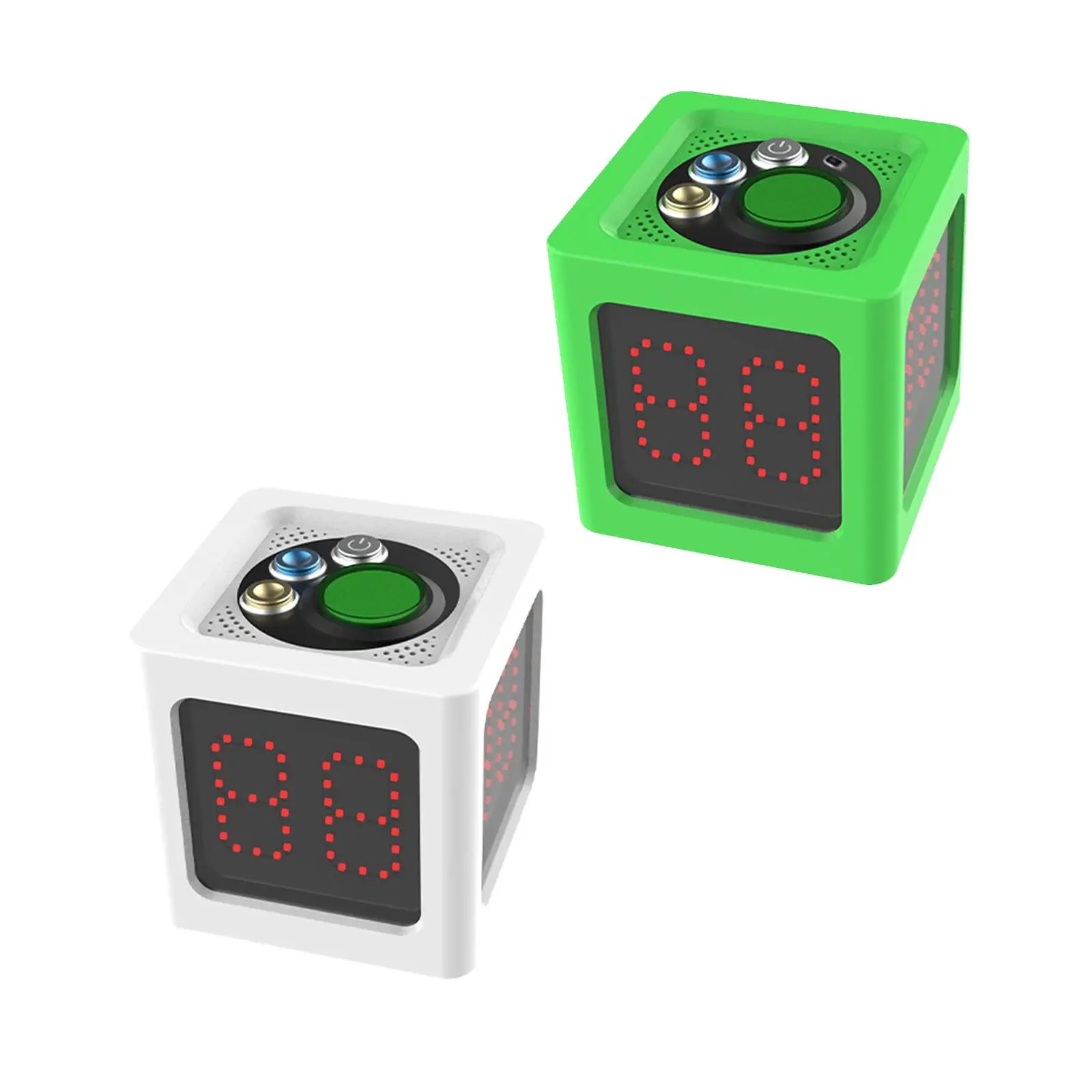 Digital Chess Clock Timer ABS Material Portable for Two Player Games Chess Mahjong Weiqi Competition