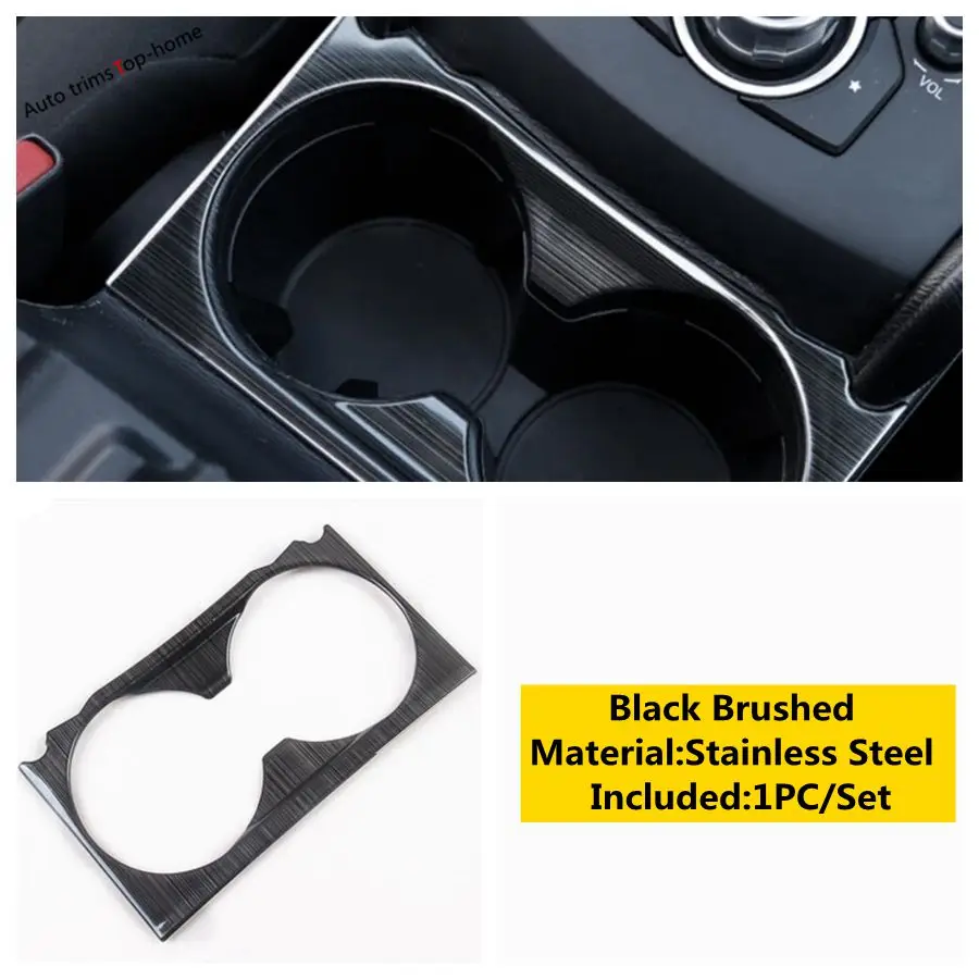 

Gear Shift Central Water Cup Bottle Panel Cover Trim Decoration Frame Cover Trim For Mazda CX-5 CX5 2017 - 2024 Car Accessories